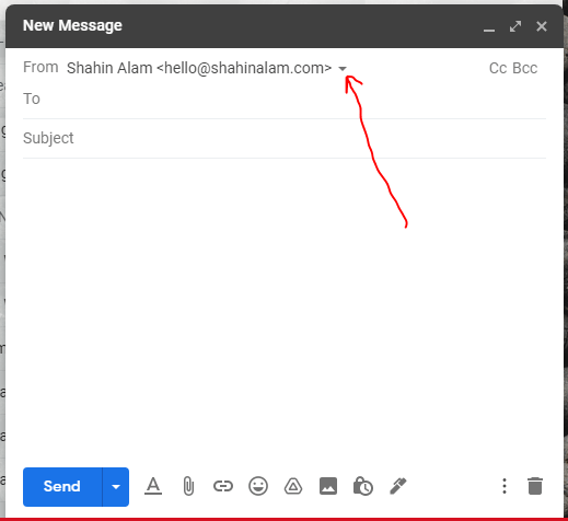 send a email from brand email