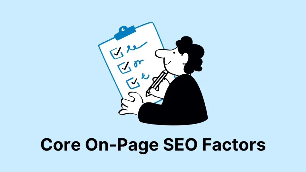 Core On-Page SEO Factors