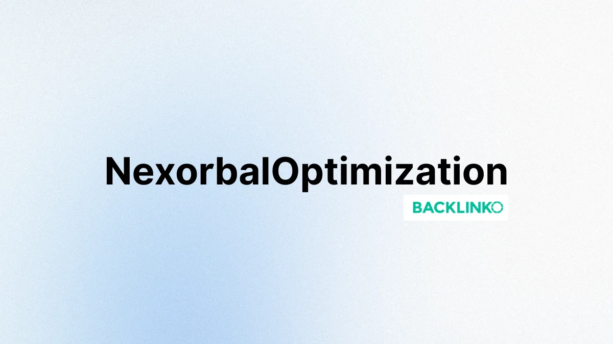 NexorbalOptimization
