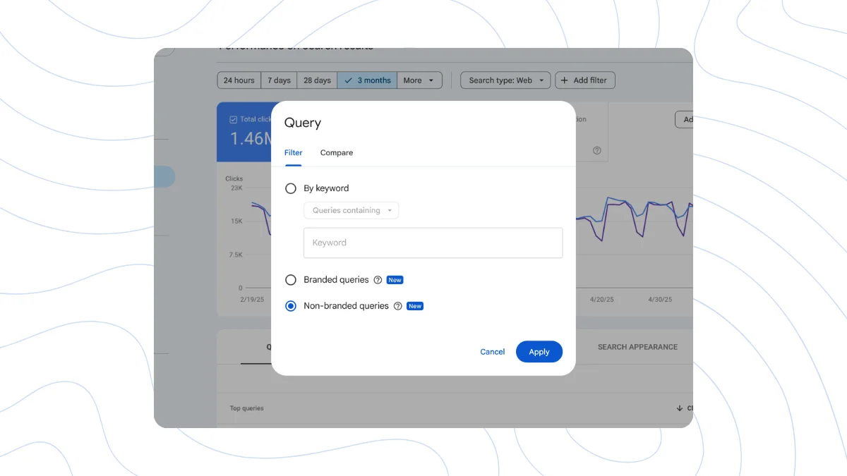 Branded Queries Filter in Search Console